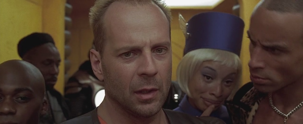 Bruce Willis looks kind of confused about the whole thing.