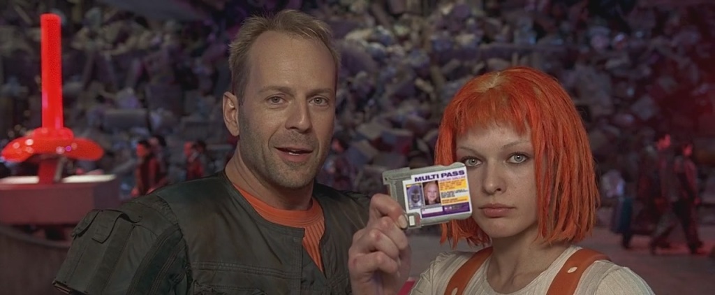 "MULTIPASS!" "Yeah, she KNOWS it's a Multipass!"